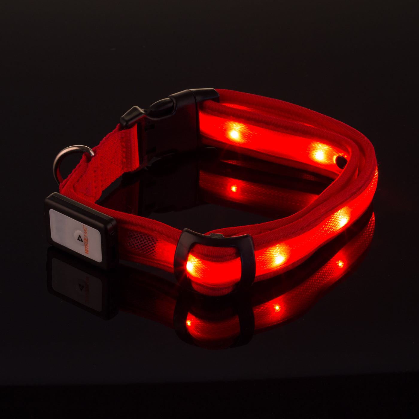 Nite Beams LED USB Rechargeable Dog Collar