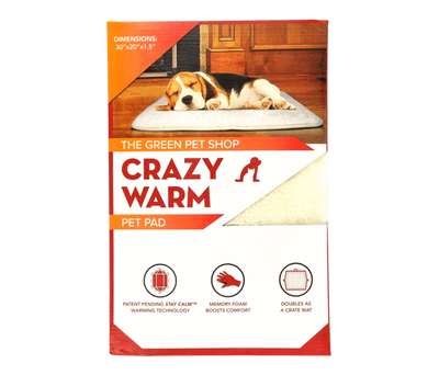 The Crazy Warm Pet Pad by The Green Pet Shop