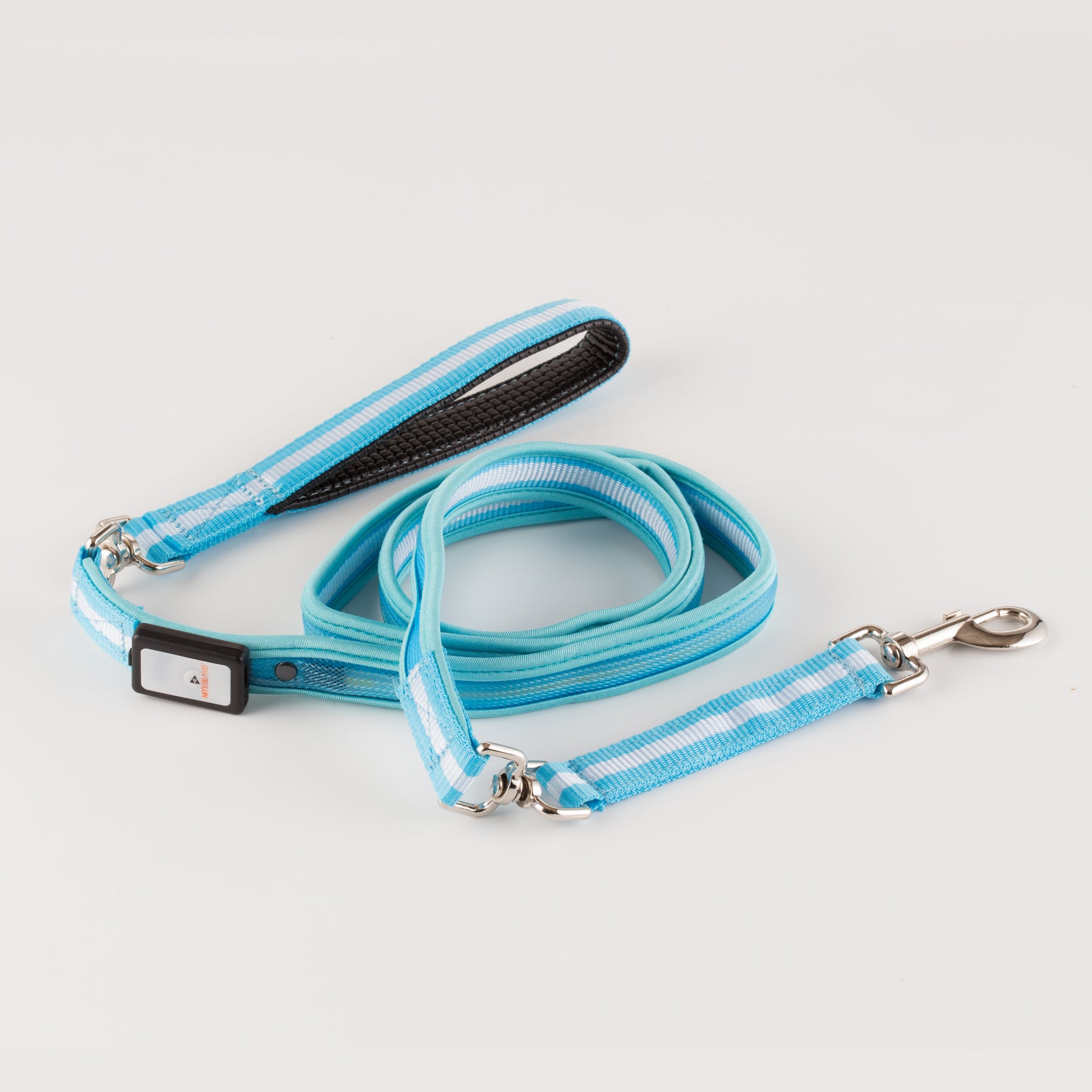 Nite Beams LED USB Rechargeable Lighted Dog Leash | KeepDoggieSafe.com ...