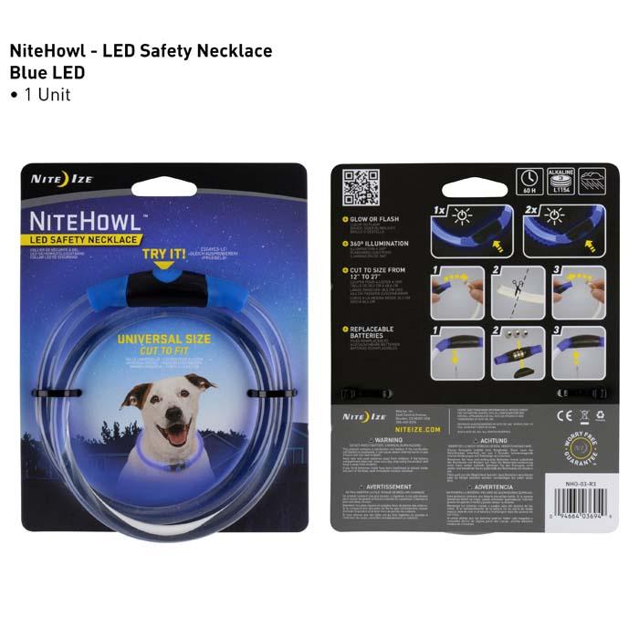 Nite Ize NiteHowl LED Dog Safety Necklace