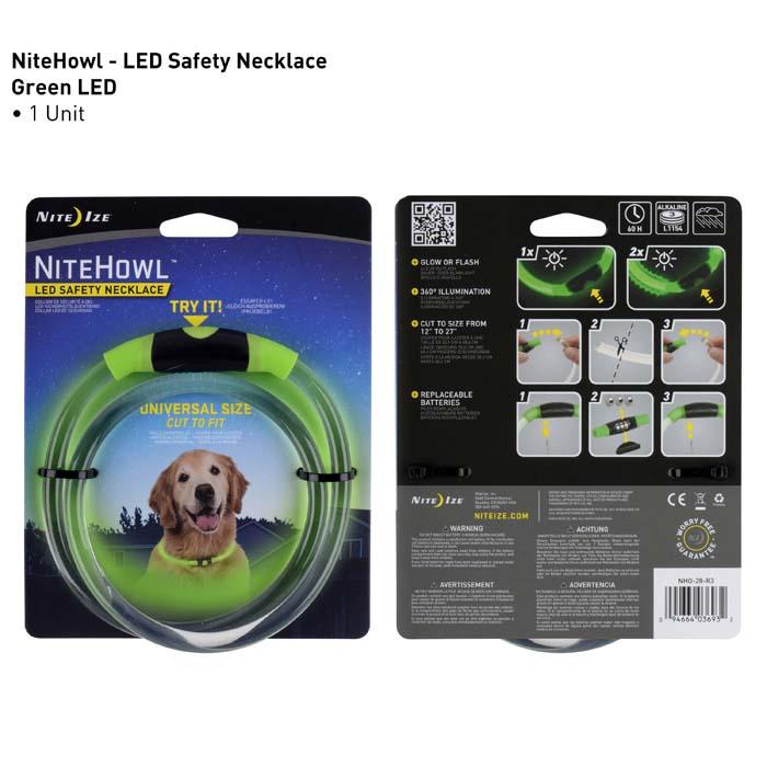 Nite Ize NiteHowl LED Dog Safety Necklace