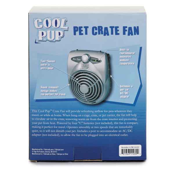 Cool Pup Portable Pet Crate Fan