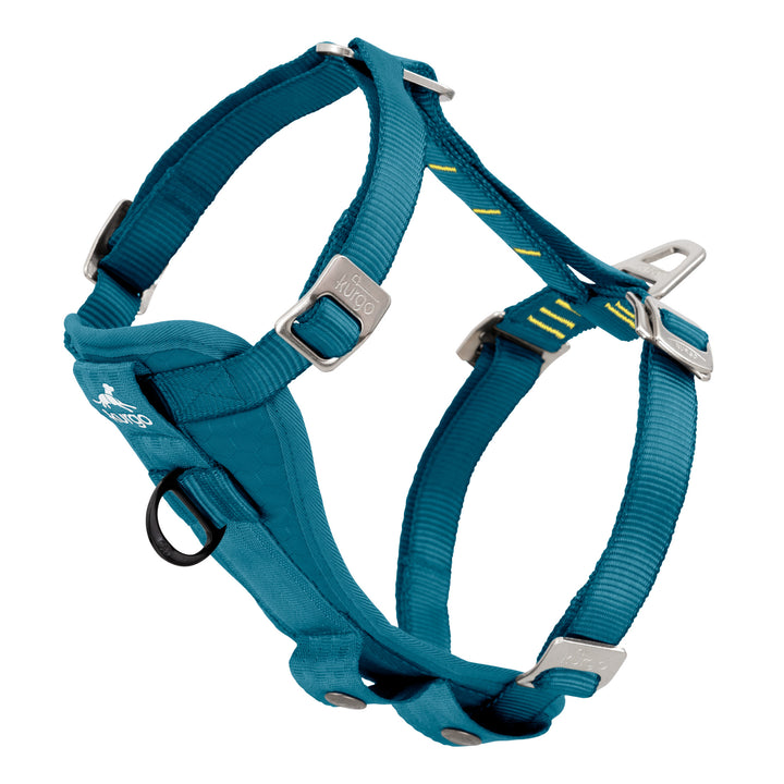 Kurgo Tru Fit Enhanced Strength Crash Tested Smart Harness KeepDoggieSafe Keep Doggie Safe