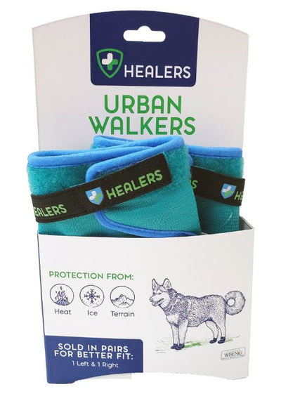 Healers Urban Walkers Dog Boots for Cold, Heat & Terrain