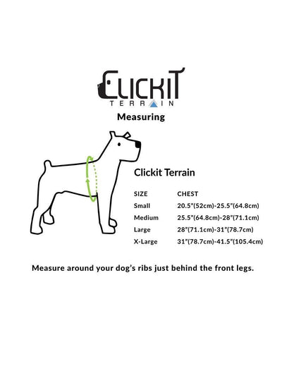 Sleepypod Clickit Terrain Crash-Tested Dog Car Harness