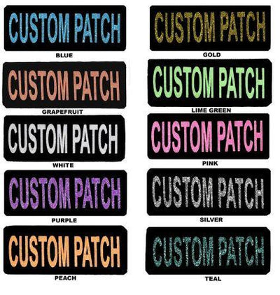 Dogline Personalized Reflective Removable Patches (Set of 2)