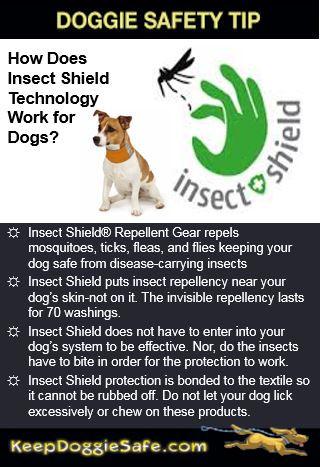 Insect shield breathable dog vest clearance