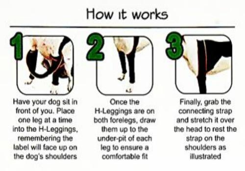 Dog Leg Wraps | Leggings - Keep Doggie Safe