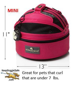 SleepyPod Mobile Dog Carrier-SALE - Keep Doggie Safe