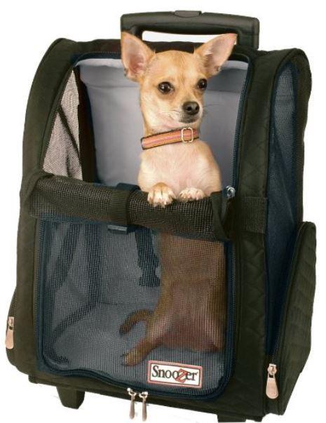 Snoozer Roll Around Pet Carrier Backpack - Keep Doggie Safe