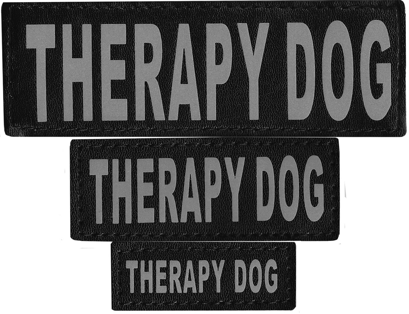 Patch Reflective Label Tag for Dog Harness Vest Service Therapy